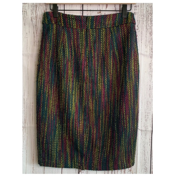 Colorful Tweed Pencil Skirt { Jules & Leopold } - Picture 3 of 8